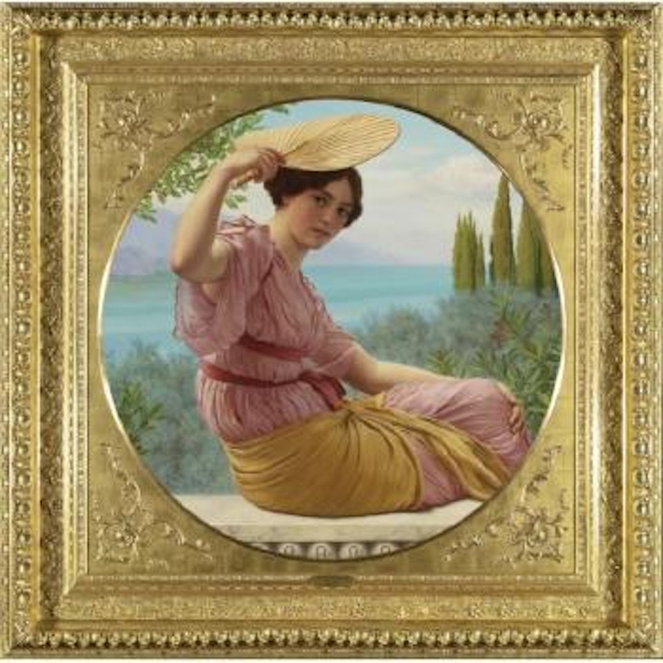 Golden Hours (Expectancy) by JOHN WILLIAM GODWARD, R.B.A.