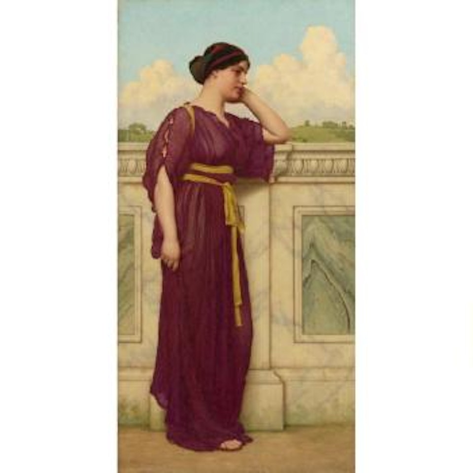 Soft Falls The Eventide by JOHN WILLIAM GODWARD, R.B.A.