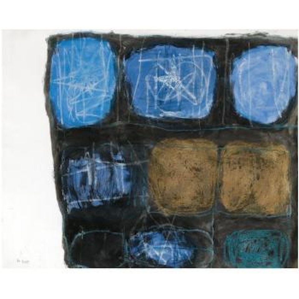 Blue, Brown & Black by William Scott