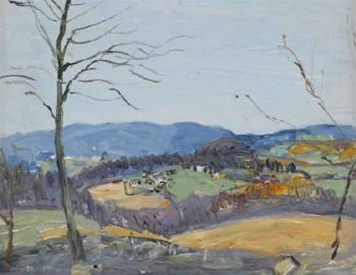 Macungie, Pennsylvania landscape by Walter Emerson Baum