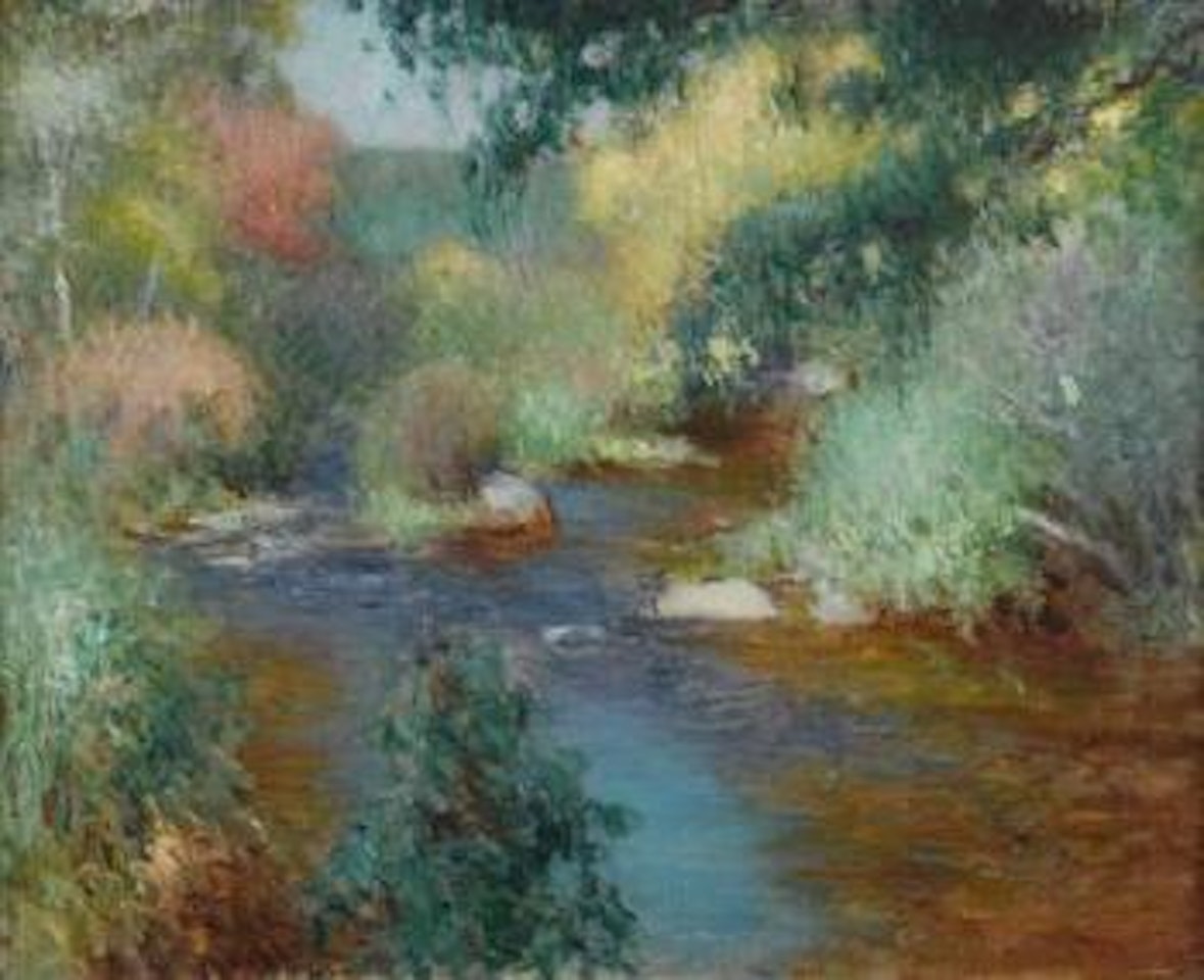 Mountain stream by Edmund William Greacen