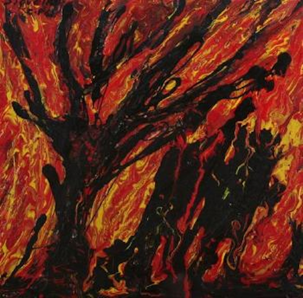 Burning tree by David Alfaro Siqueiros