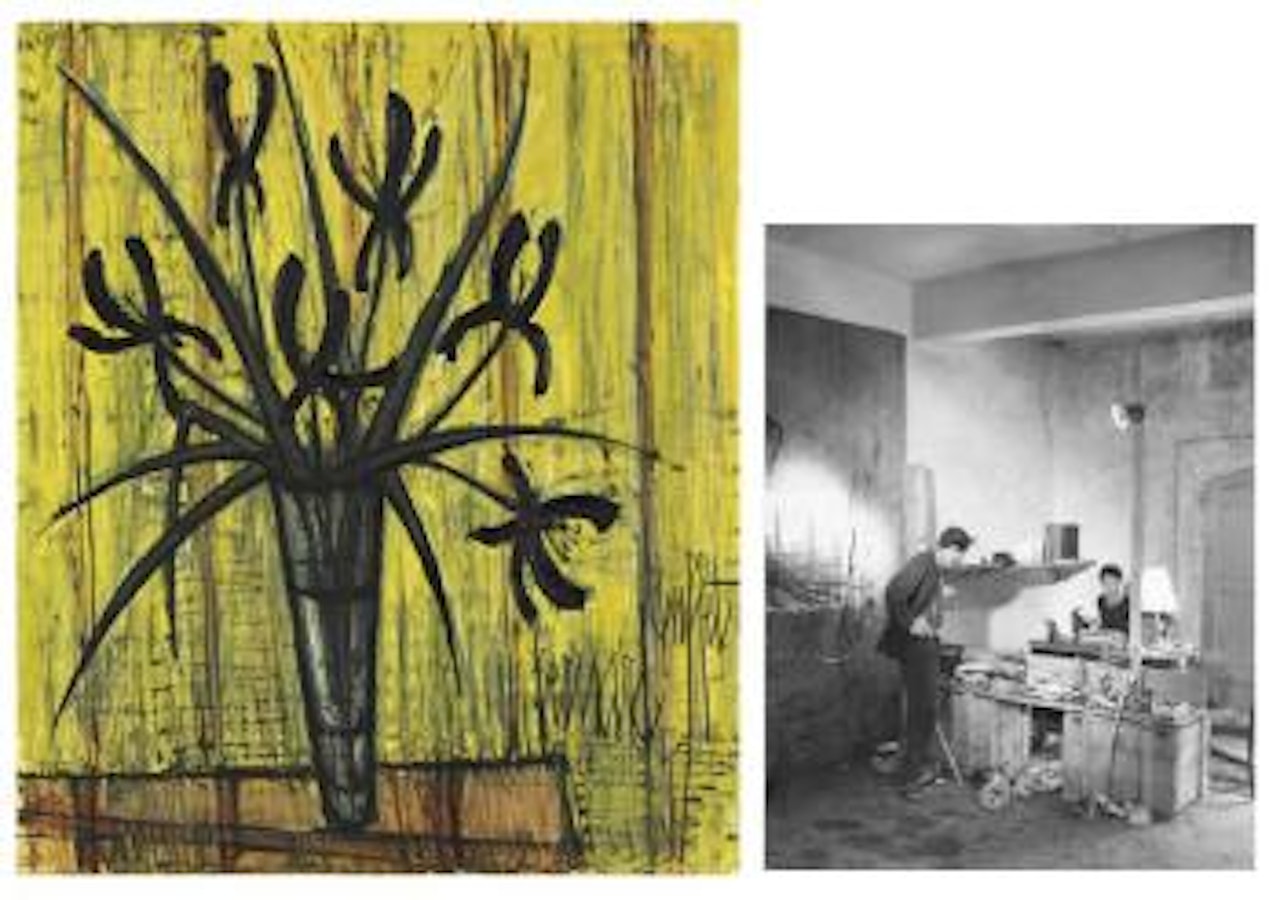 Iris noires by Bernard Buffet