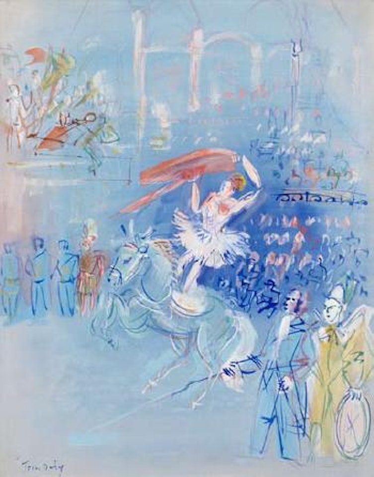 L'écuyère by Jean Dufy