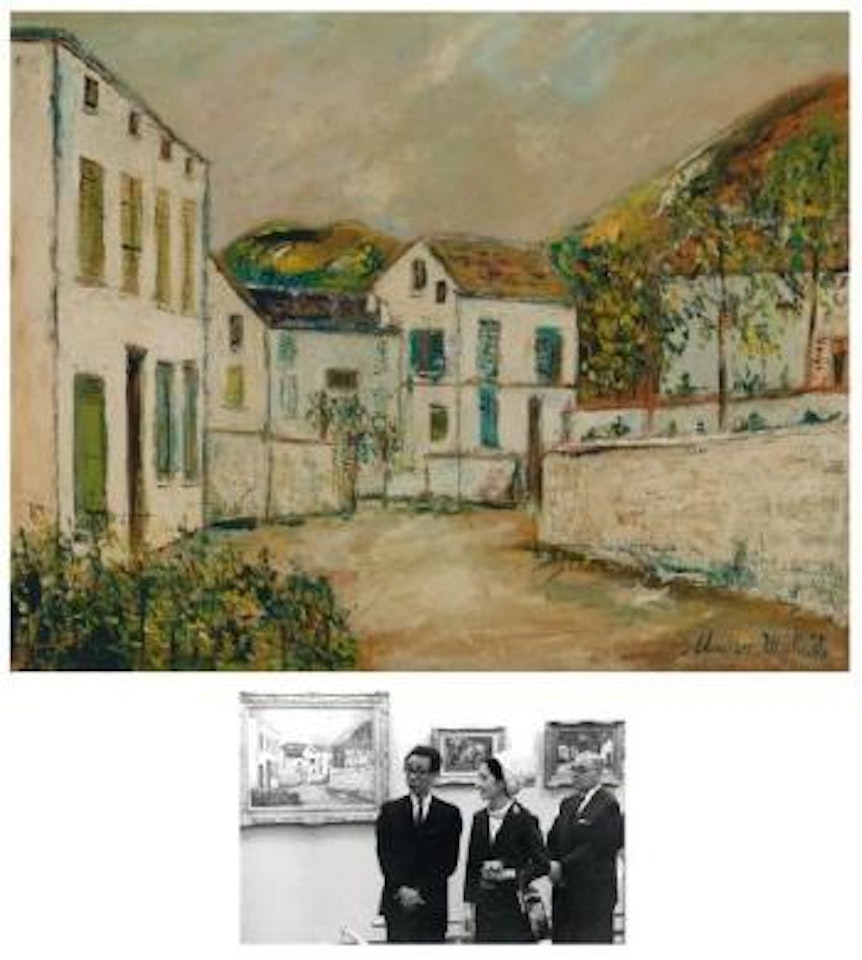 Paysage en Corse by Maurice Utrillo