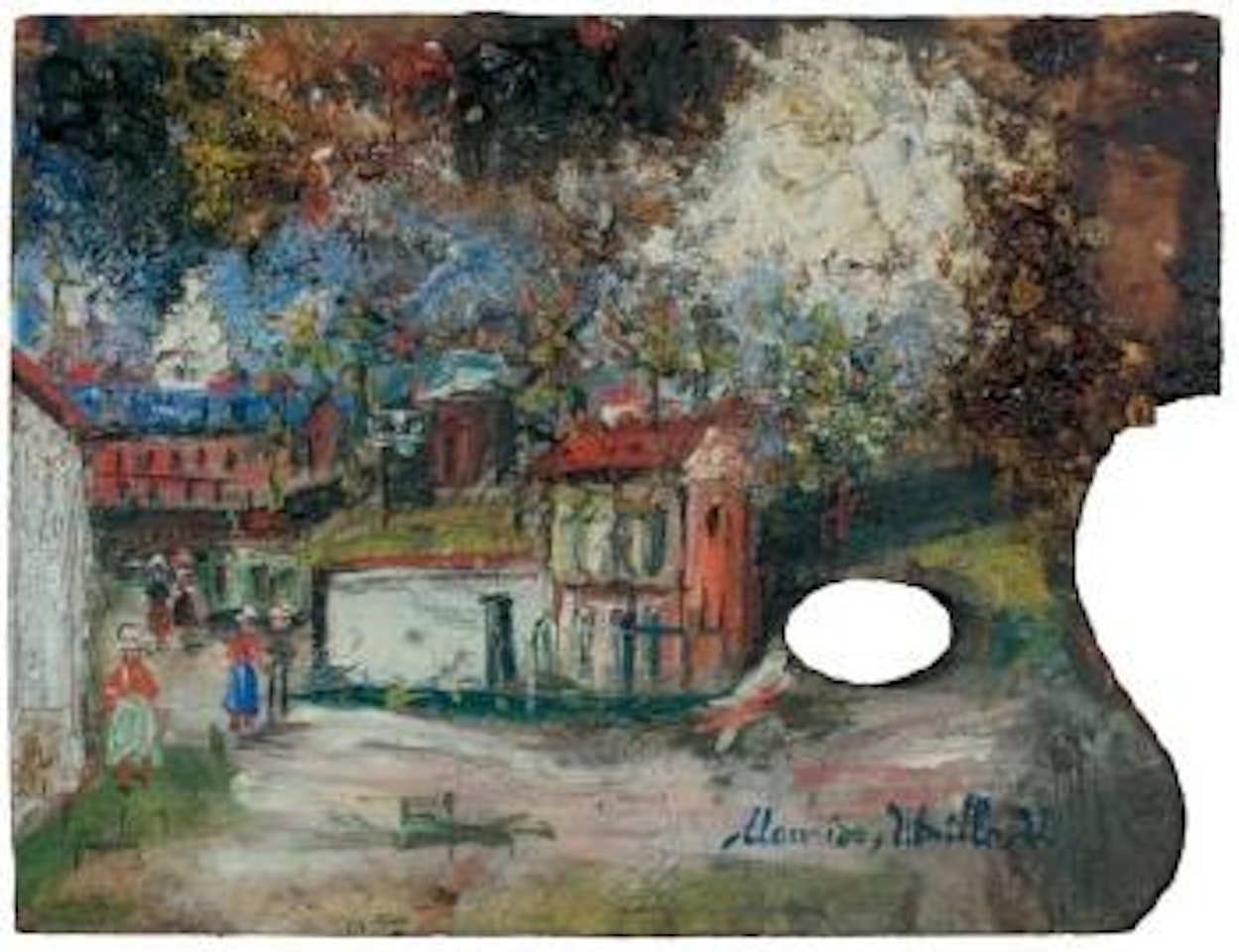 Palette by Maurice Utrillo