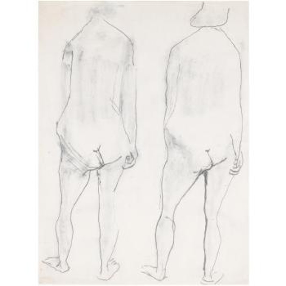 Two Standing Figure Studies by Kenneth Armitage