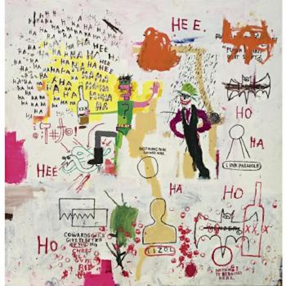 Riddle Me This, Batman by Jean-Michel Basquiat