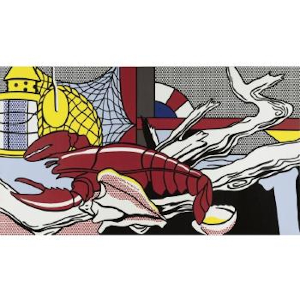 Still Life With Lobster by Roy Lichtenstein