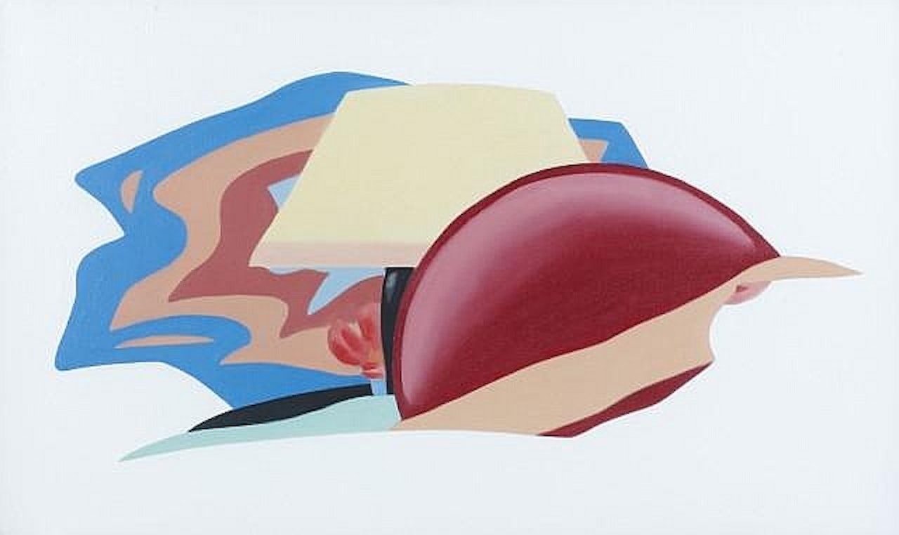 Study for Nude with bad abstract painting by Tom Wesselmann