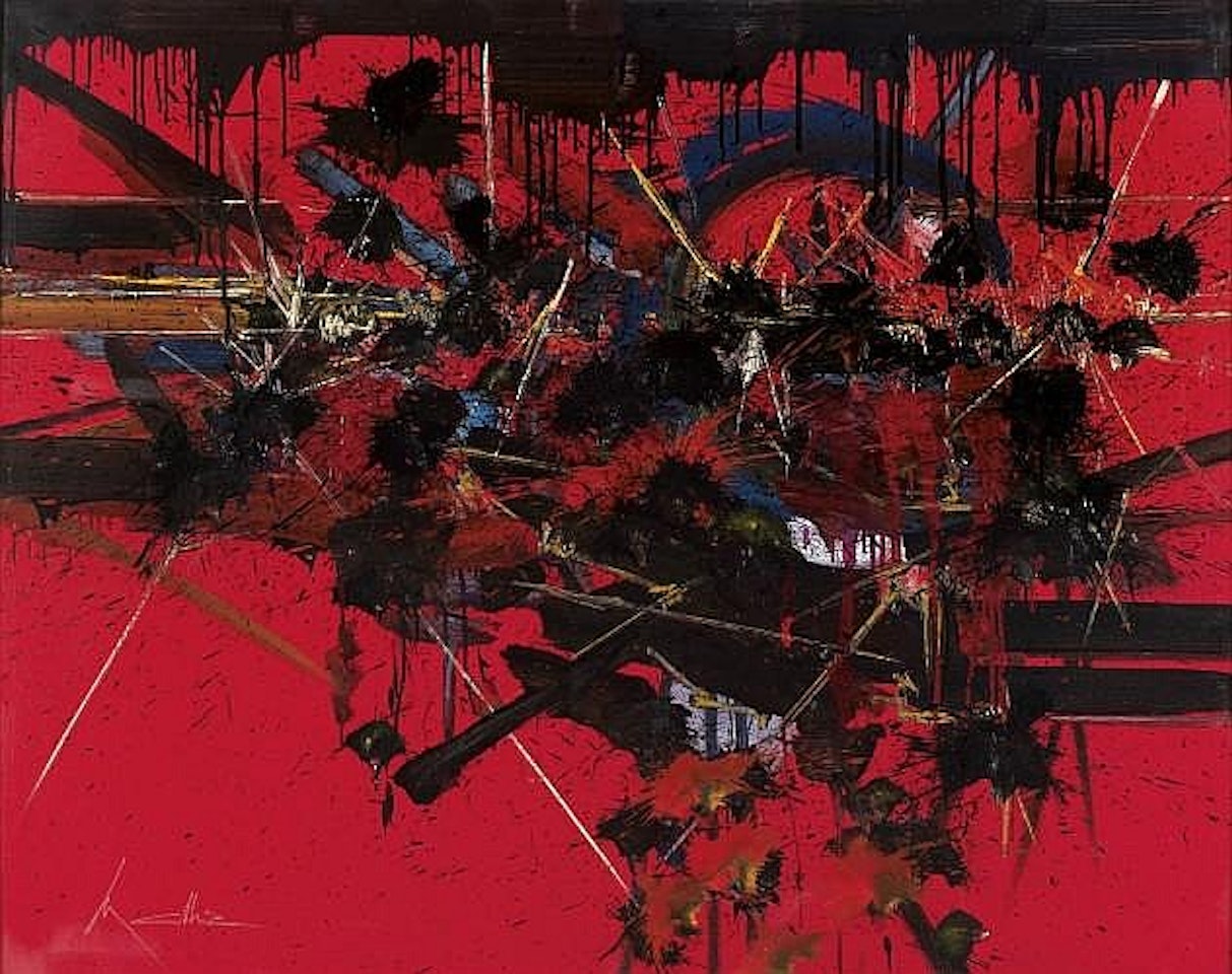 Composition by Georges Mathieu