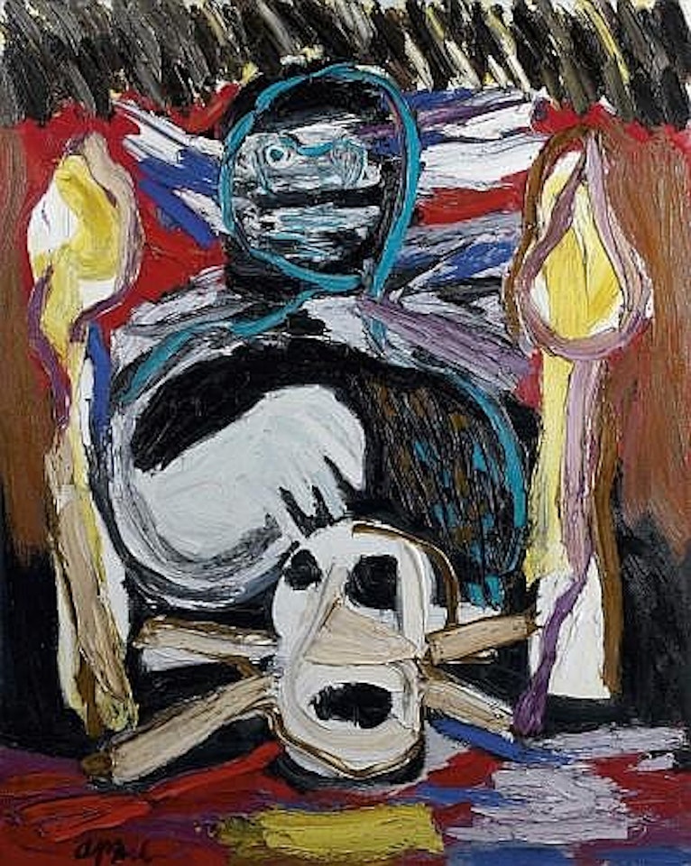 The story teller II by Karel Appel