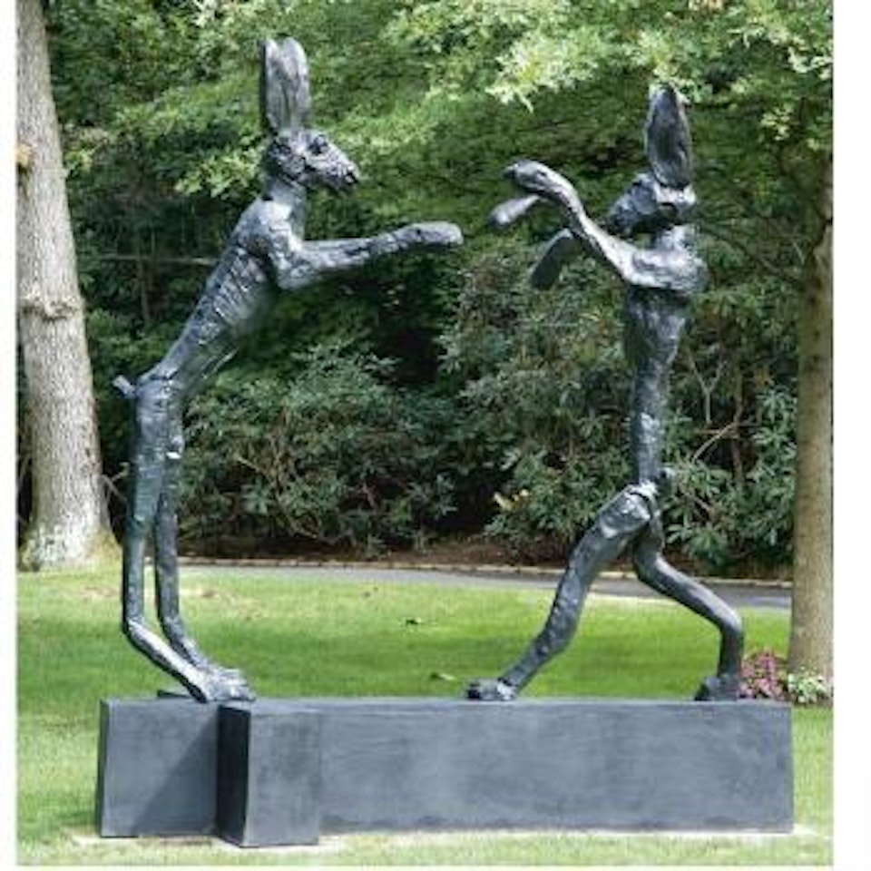 The Boxing Ones by Barry Flanagan
