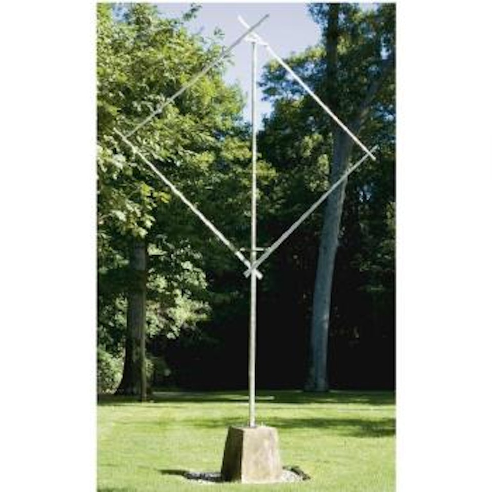 Divided Square Oblique II by George Rickey