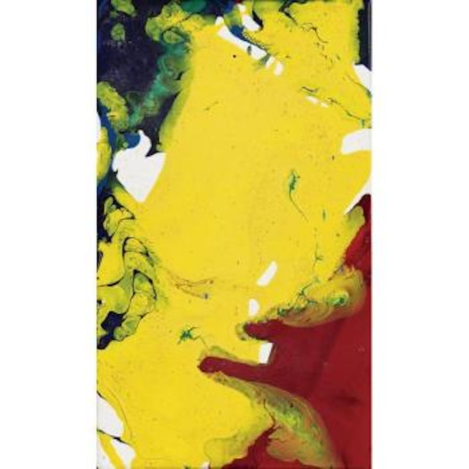 Untitled, 1986, Los Angeles by Sam Francis