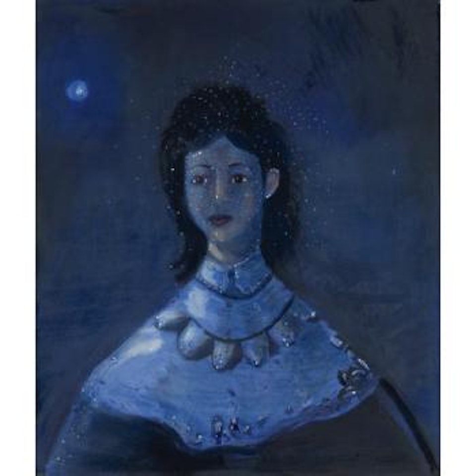 Portrait Of Laurie by George Condo