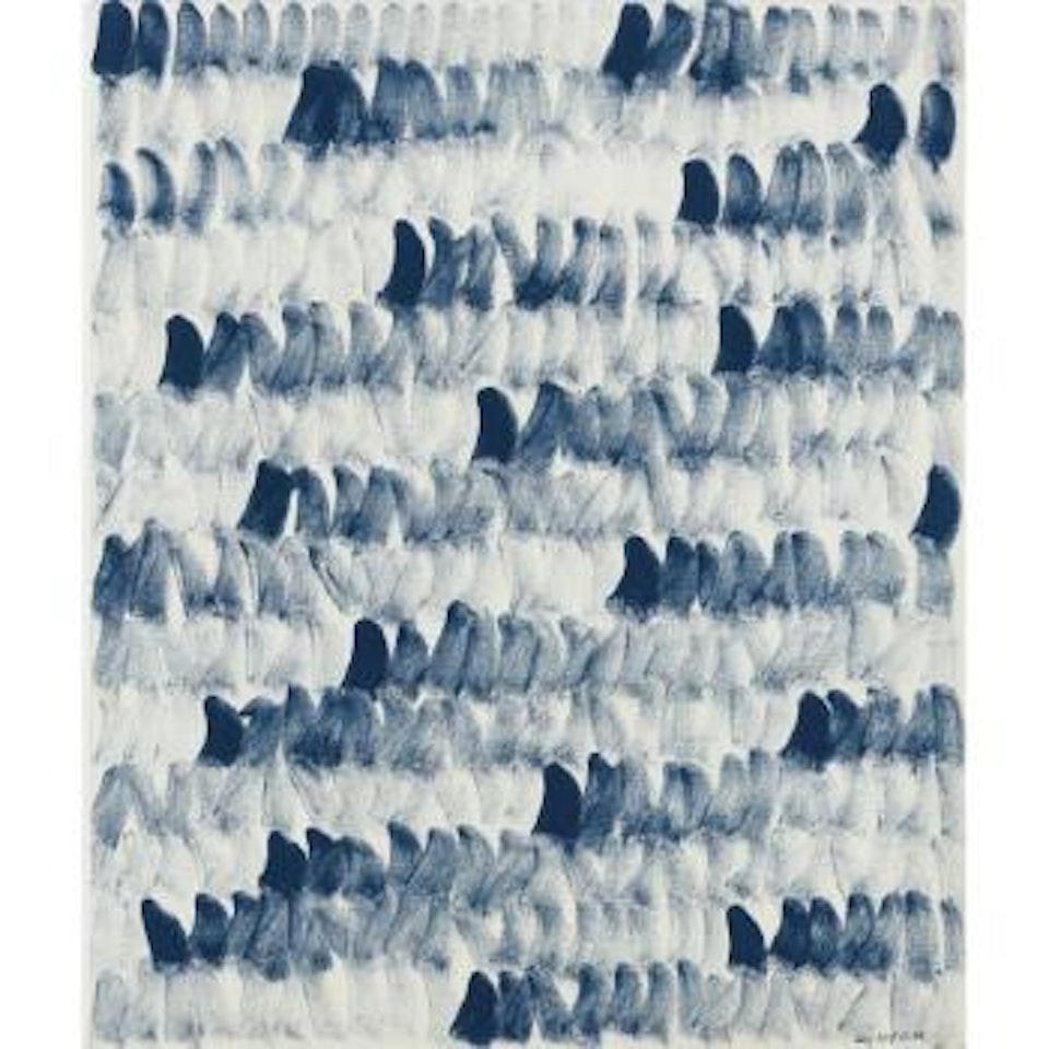 From Point (Blue) by Lee Ufan