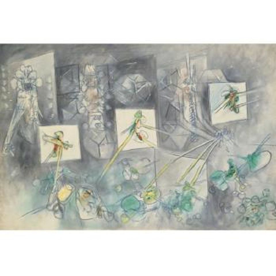 The Avoiders by Roberto Matta