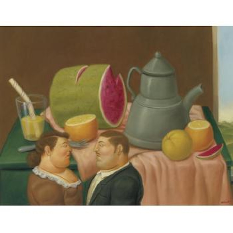 Interior by Fernando Botero