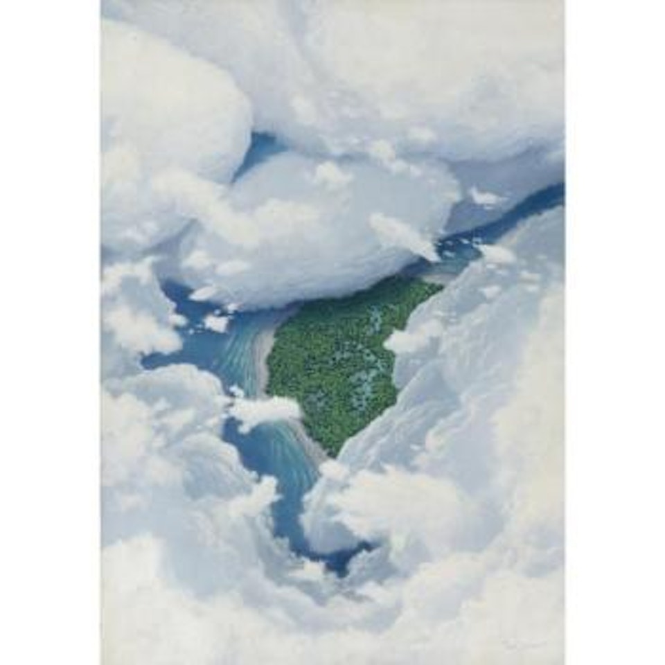 Nubes Sobre Una Isla by Tomas Sanchez