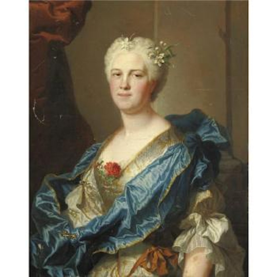 Ritratto Di Dama, Forse Charlotte Raisin De La Jonchère by Hyacinthe Rigaud