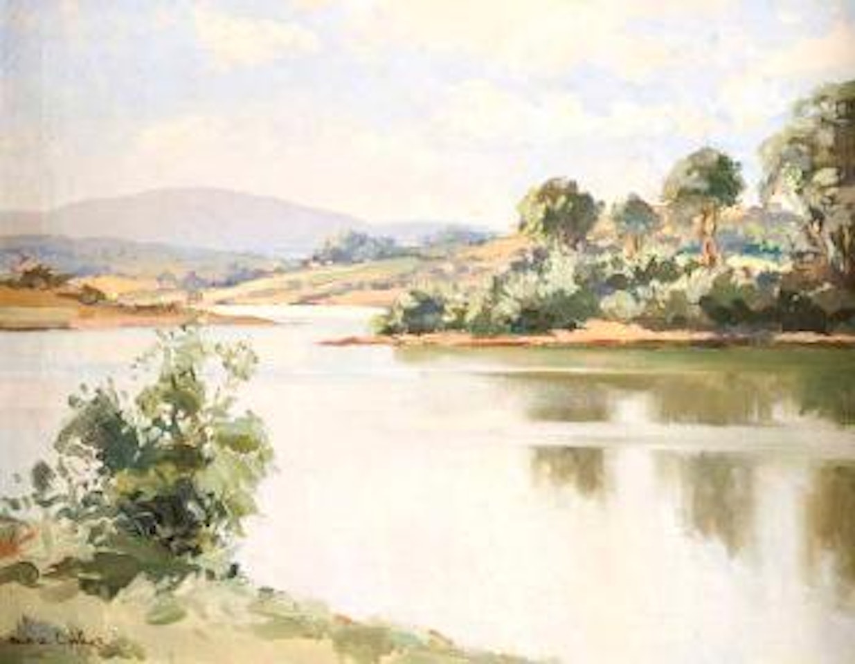 Summer afternoon, near Blessington, Wicklow by Maurice Canning Wilks