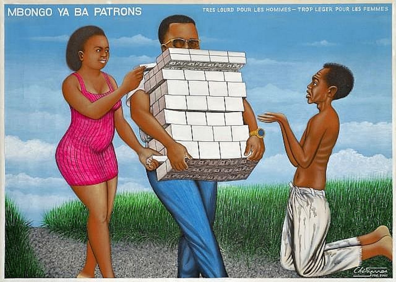 Mbongo ya ba patrons, décembre by Chéri Samba