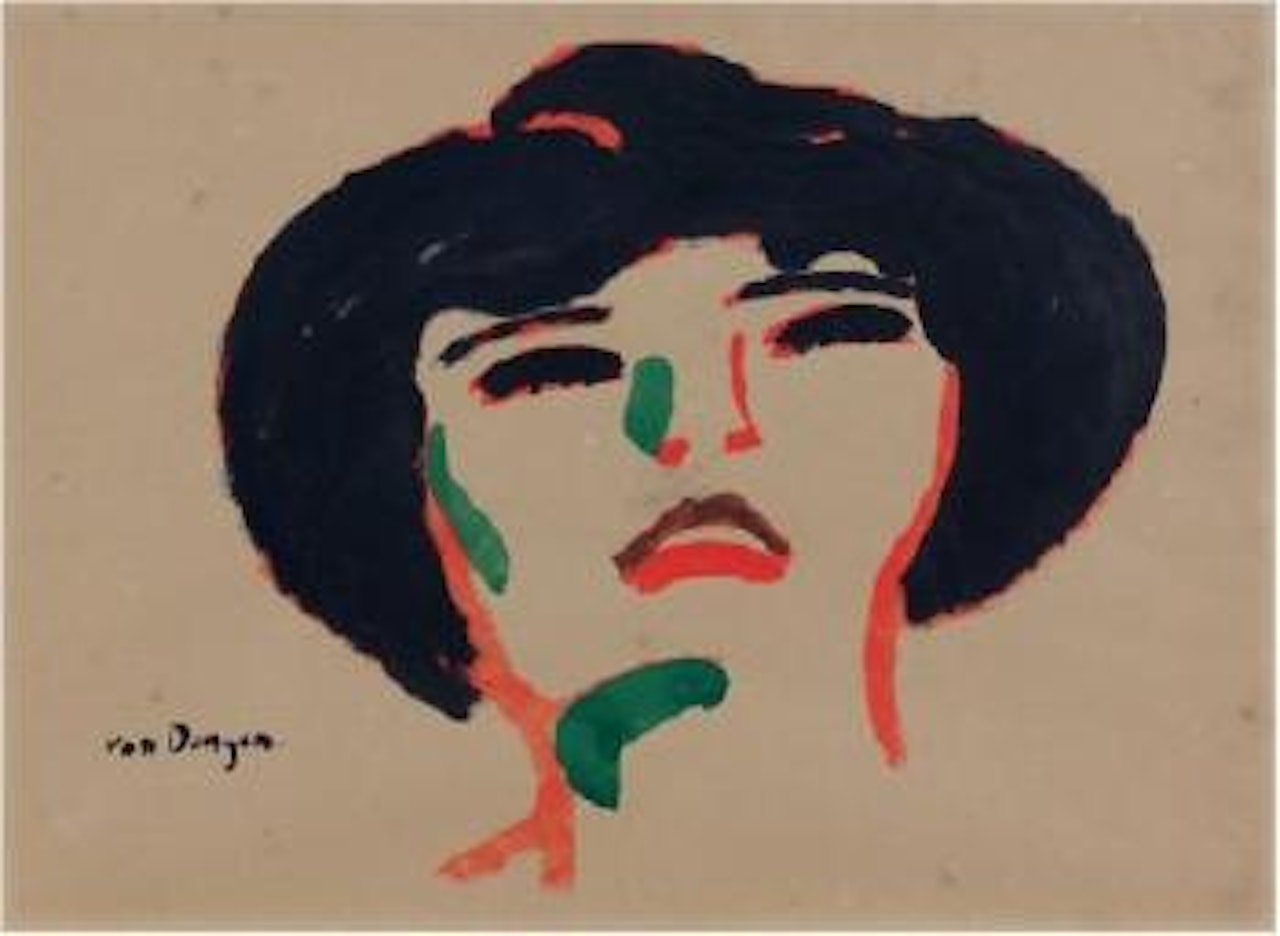 Portrait de femme by Kees van Dongen