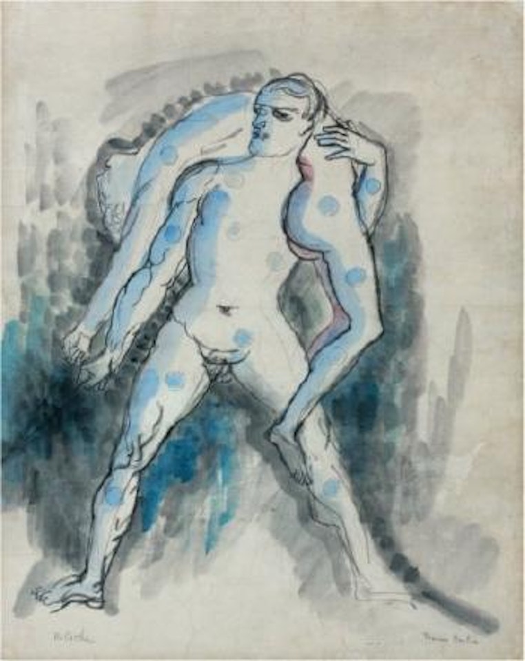 Relâche, les deux Acrobates by Francis Picabia
