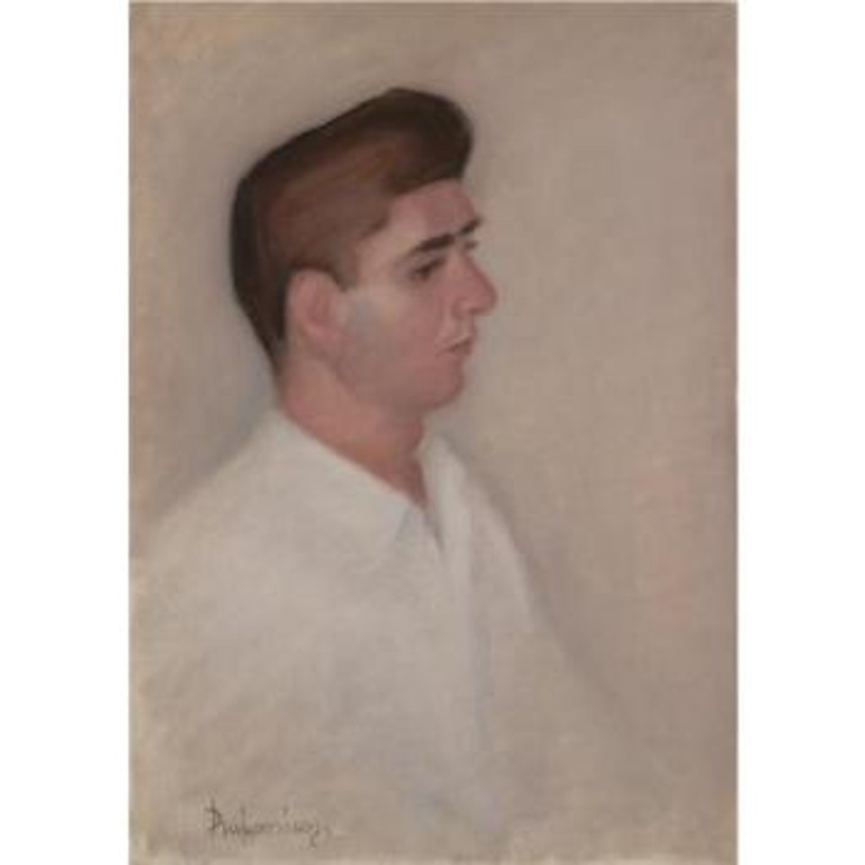 Man In Profile by Diamantis Diamandopoulos