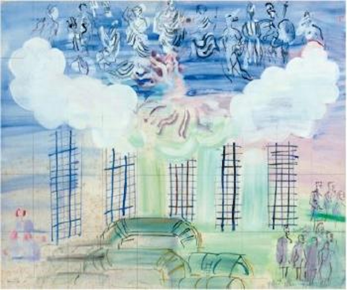 Étude pour La fée éléctricité, la centrale électrique by Raoul Dufy