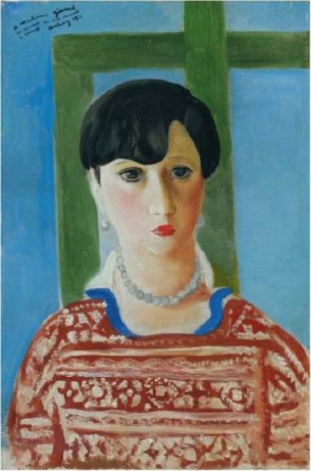 Portrait de Madame Girard by Moïse Kisling