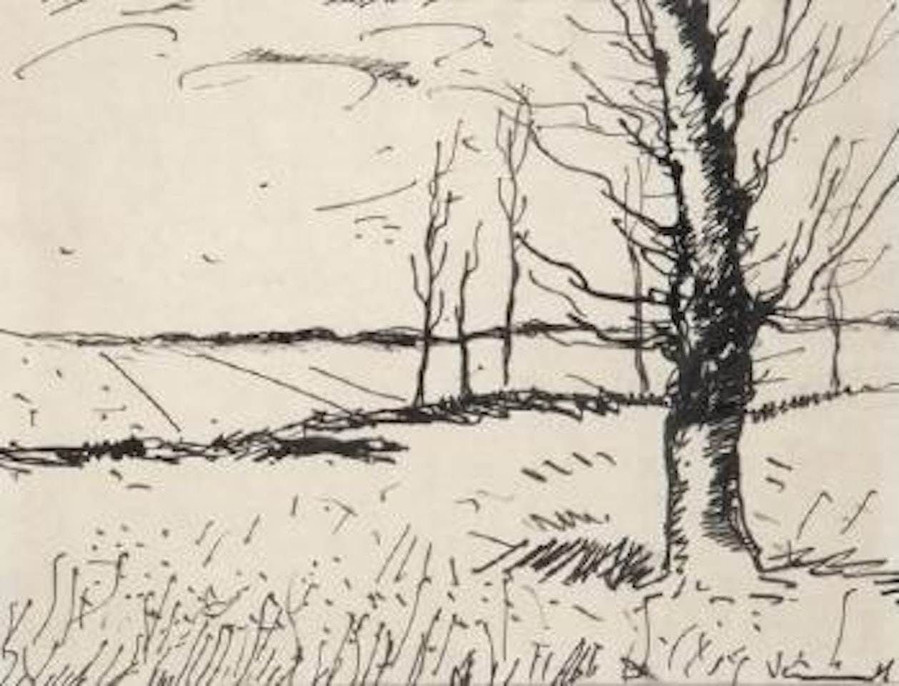 L'orme by Maurice de Vlaminck