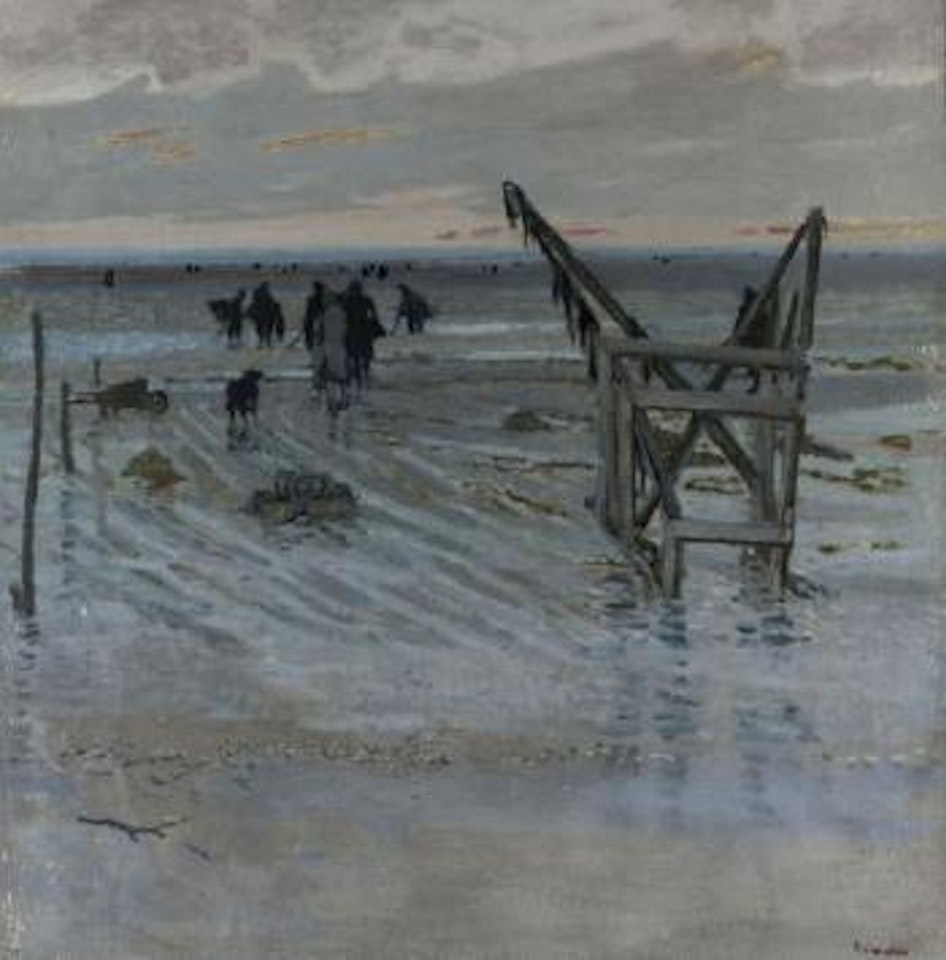 Marée basse by Maurice Brianchon