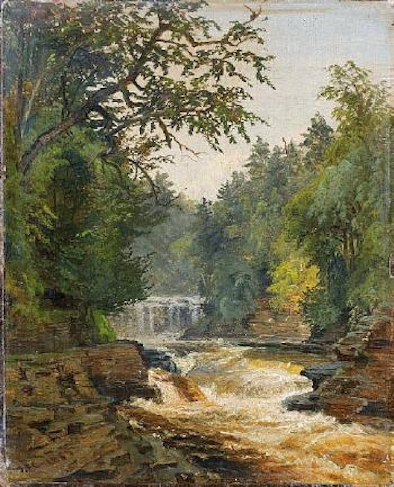 Waterfalls by Jasper Francis Cropsey