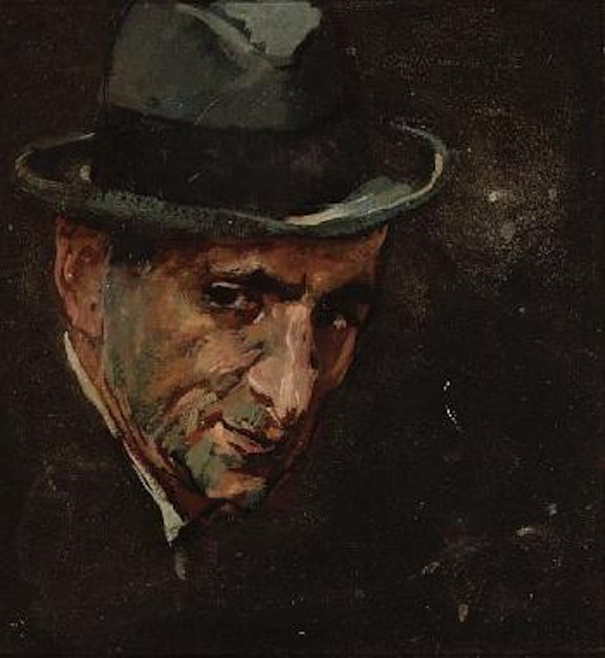 Portrait of Louie Lamone by Norman Rockwell