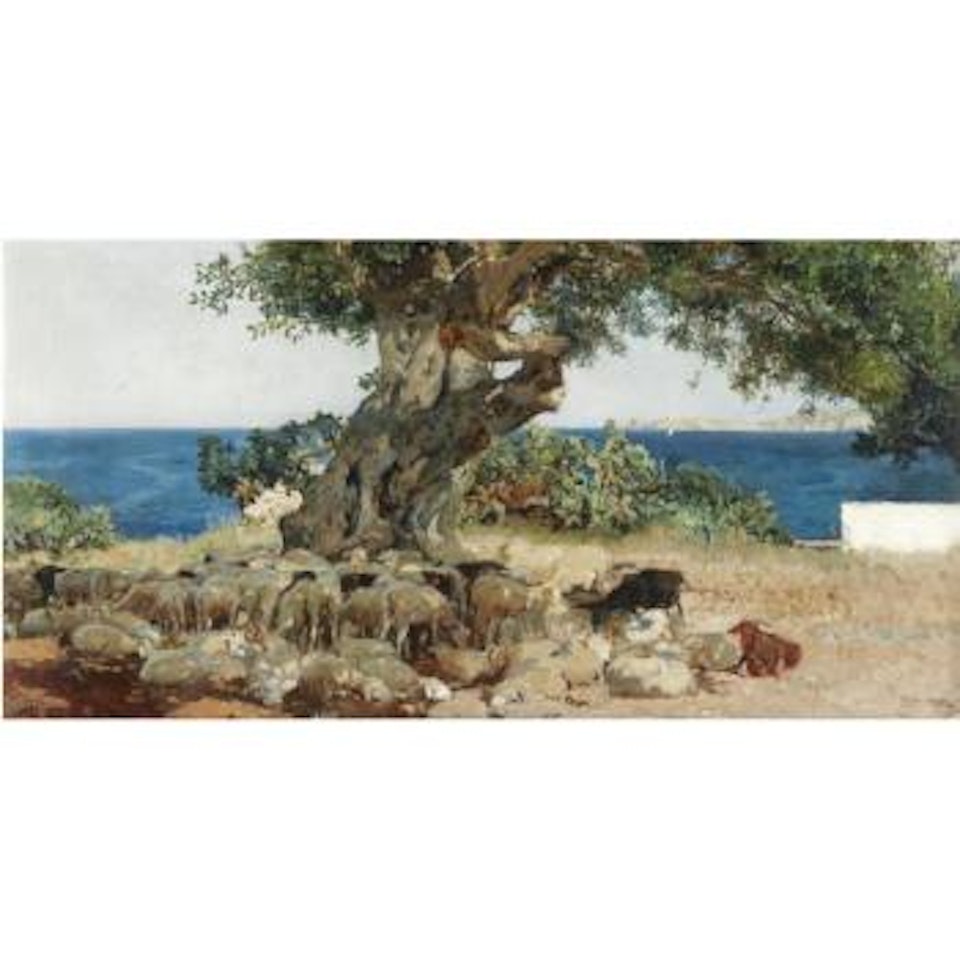 Algarrobo (The Carob Tree) by Joaquin Sorolla Y Bastida