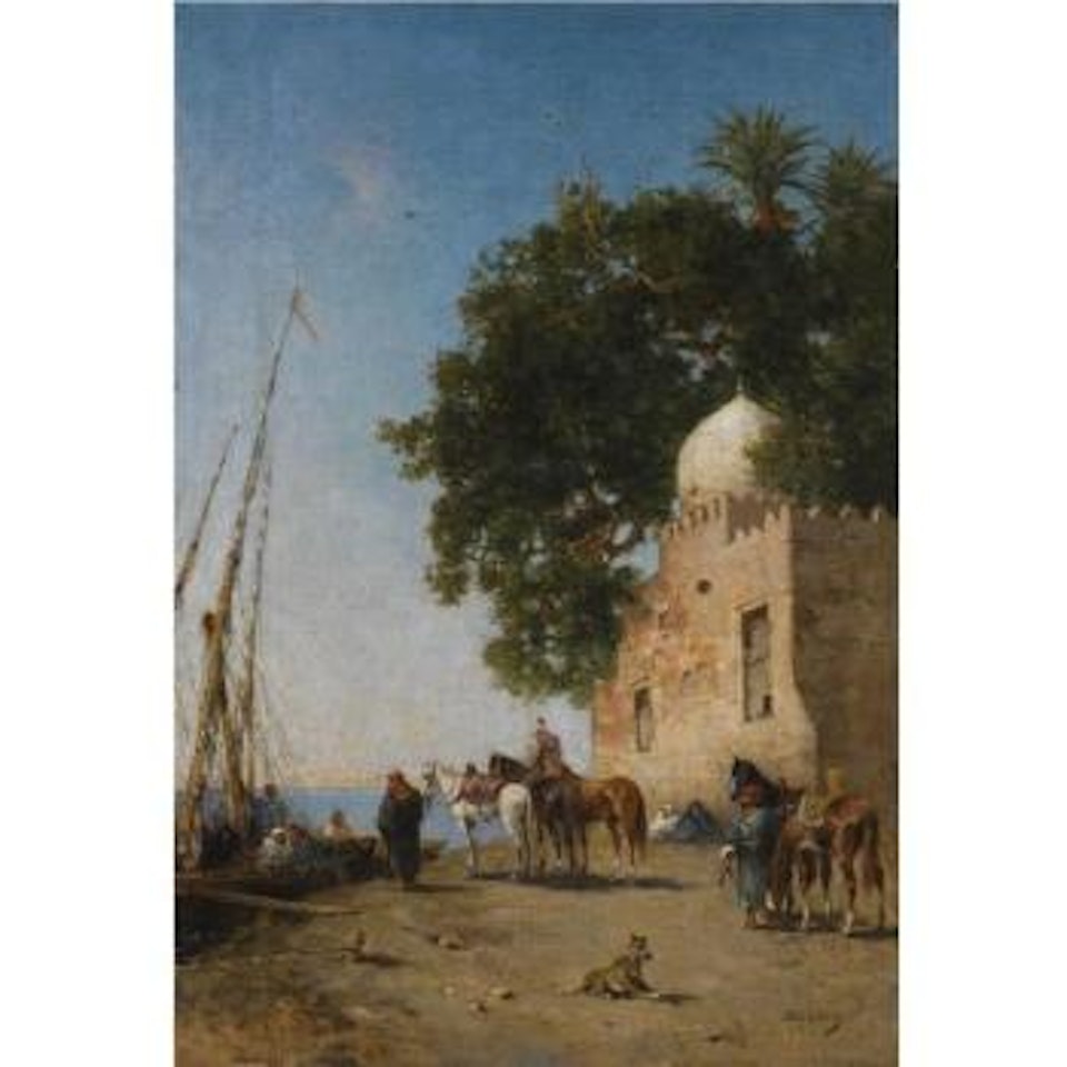 Beni Souef, Egypt by Narcisse Berchere