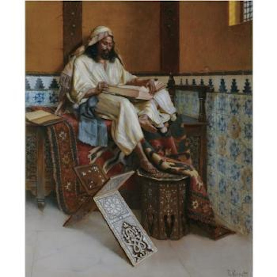 The Scholar by Rudolf Ernst