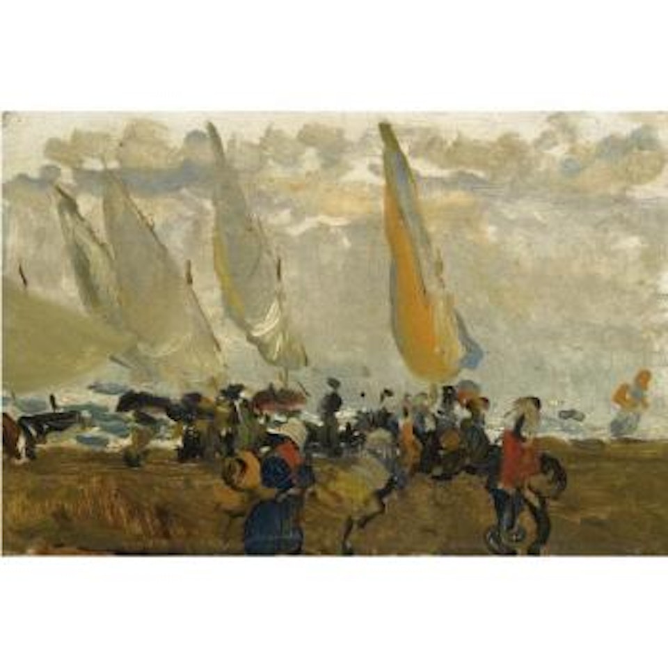 Barcos (Boats) by Joaquin Sorolla Y Bastida