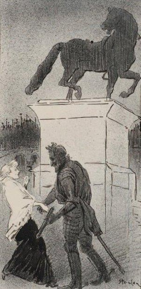 Henri IV à découché by Théophile Alexandre Steinlen