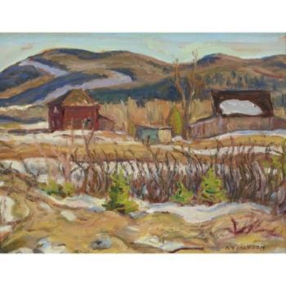 Abandoned Farm, Notre Dame De La Salette by Alexander Young Jackson