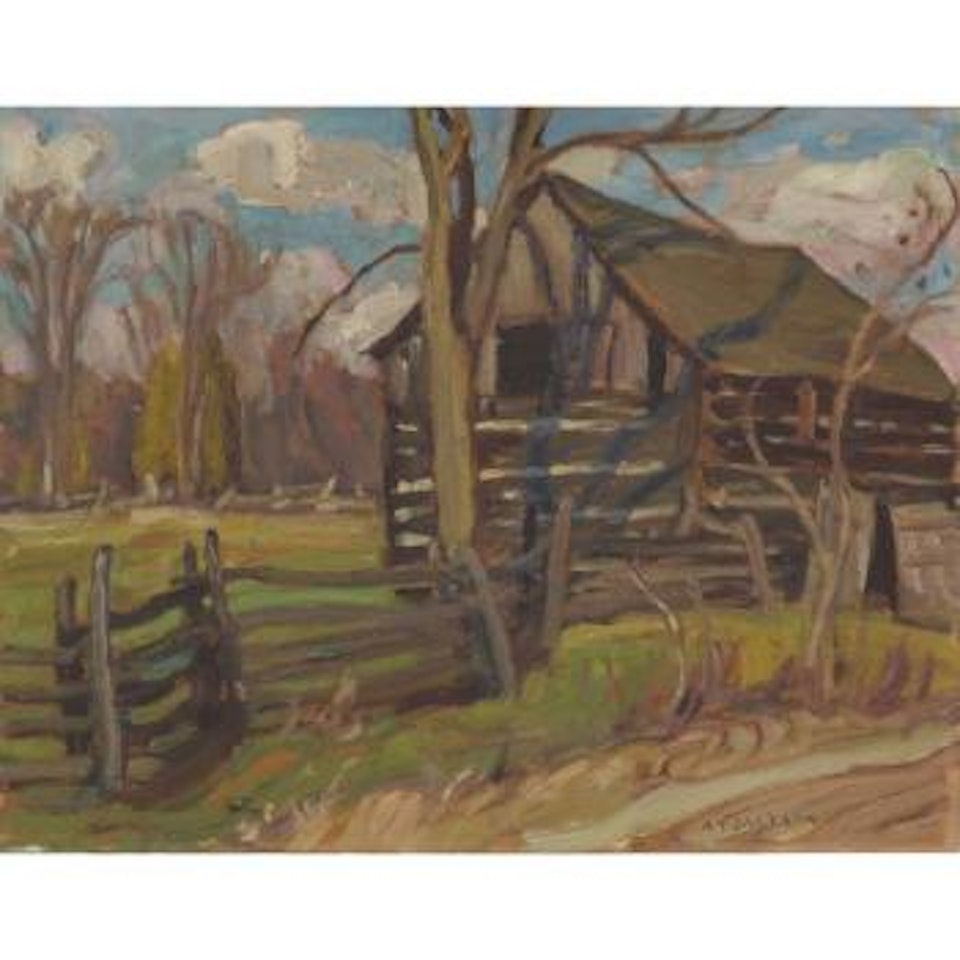 Old Barn Near Prospect, Ontario by Alexander Young Jackson