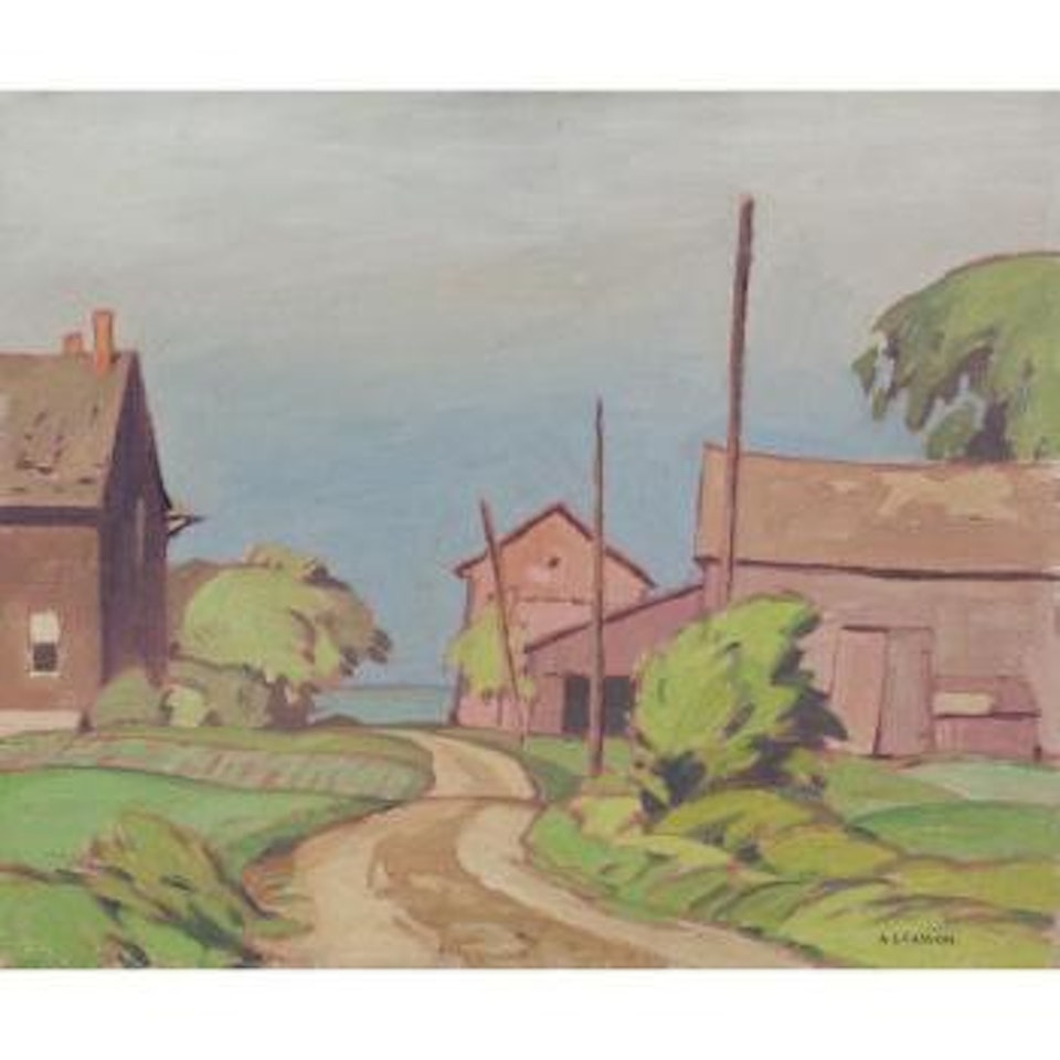 Farm On Bayview Avenue by Alfred Joseph Casson