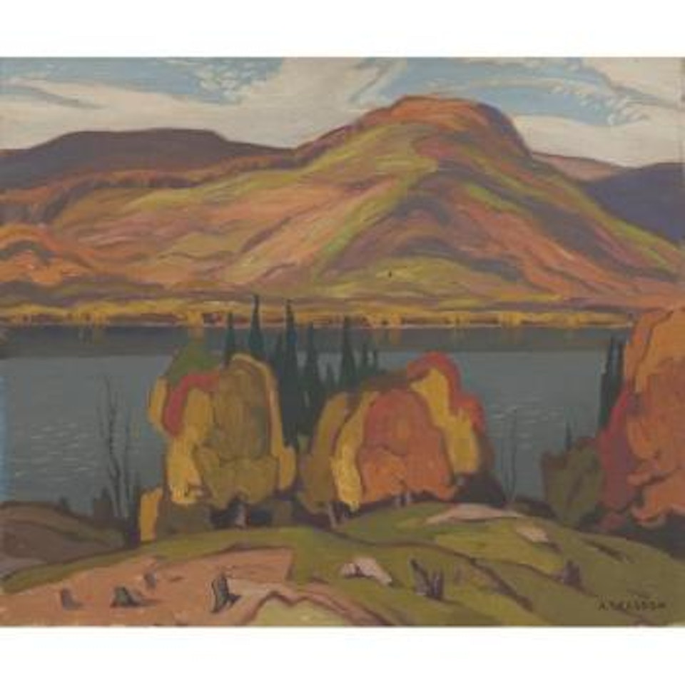 October, Maple Lake by Alfred Joseph Casson