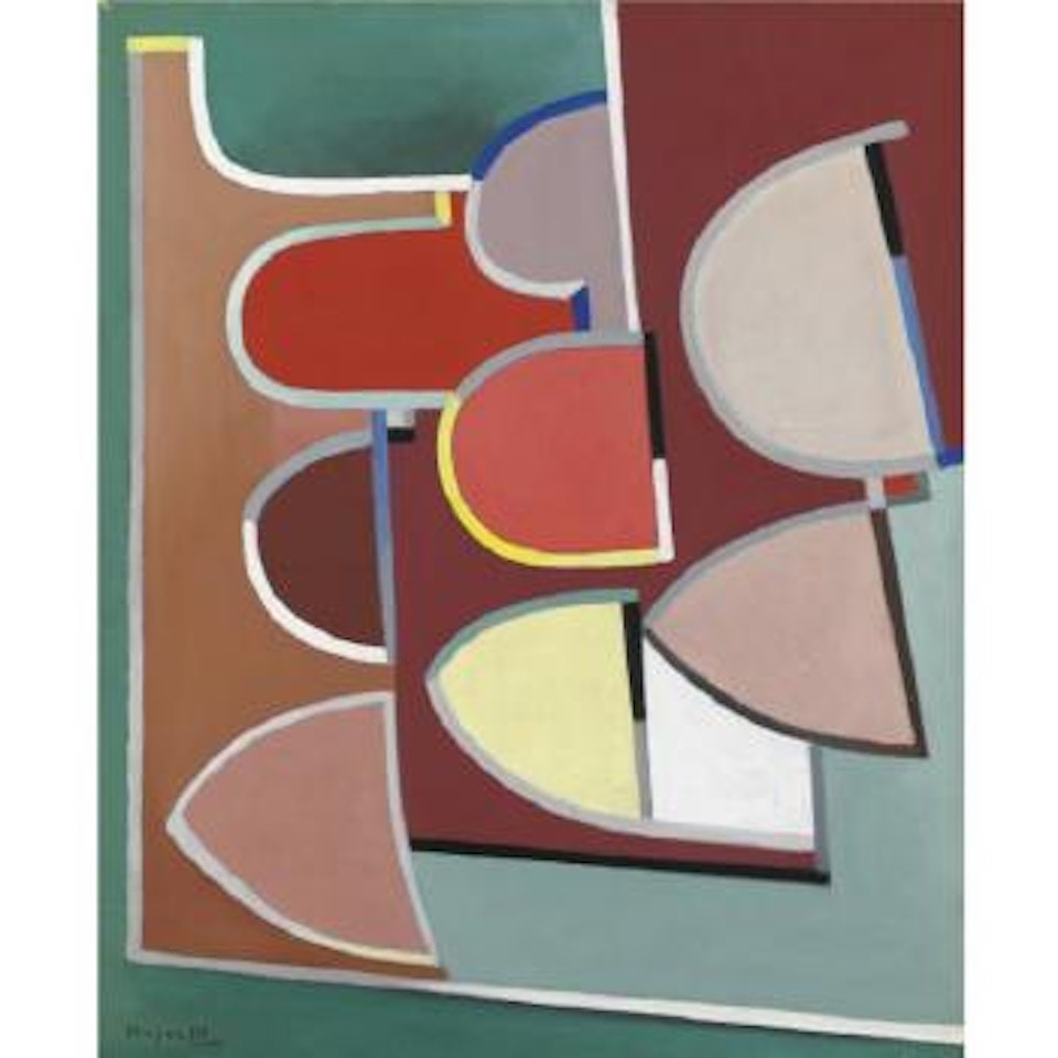 Composition by Alberto Magnelli