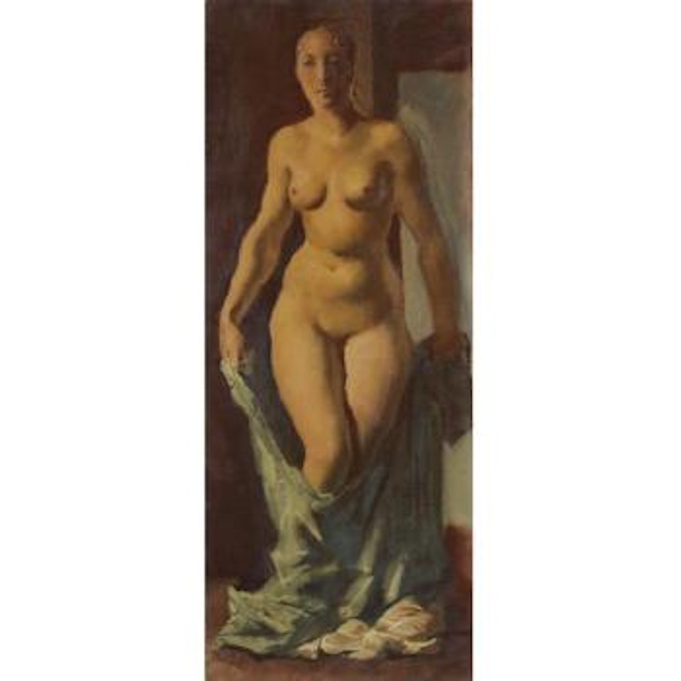 Standing Nude by Alexander Evgenievich Yakovlev