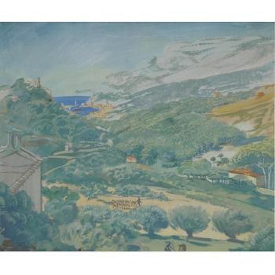 Landscape In Cassis by Alexander Evgenievich Yakovlev