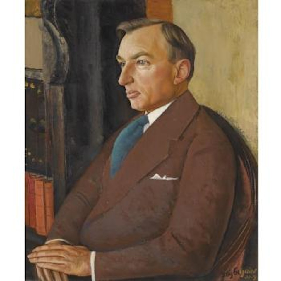 Portrait Of Isidor Polivnick by Boris Grigoriev