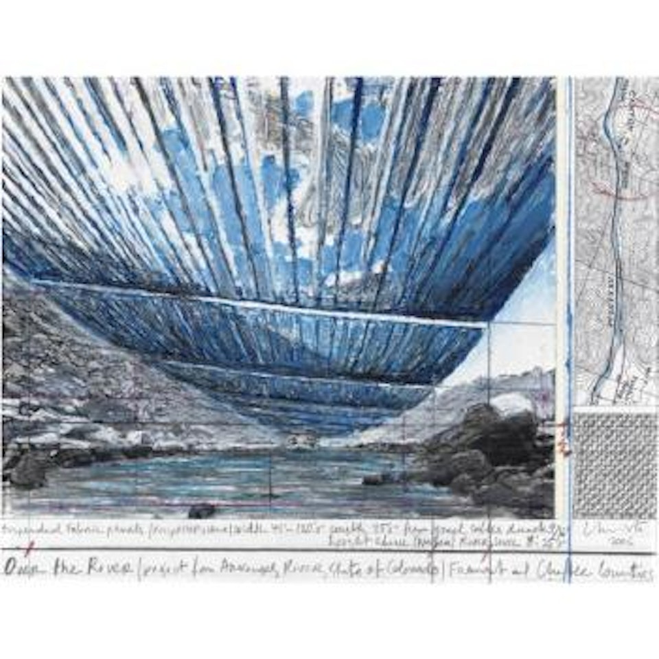 Over The River, Project For The Arkansas River, State Of Colorado by Christo
